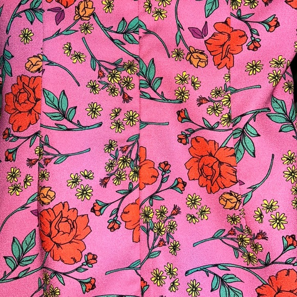 Finders Keepers Hana floral print wrap mini dress - Picture 6 of 8